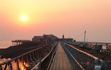 Old Pier at Sunset