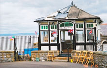 Pier View with lead stripped from roof